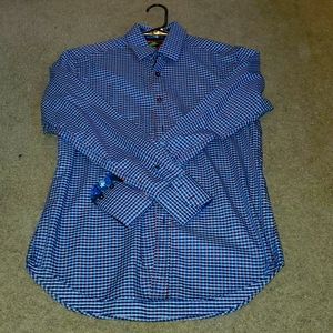 Robert Graham Small Men's Checkered Dress Shirt